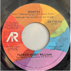 Patrick Williams Junk / Jennifer USED VINYL 7INCH 45 RPM SINGLE