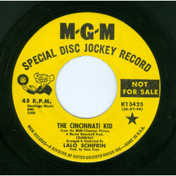 Lalo Schifrin The Cincinnati Kid / So Many Times USED VINYL 7INCH 45 RPM PROMO