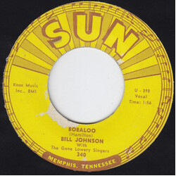 Bill Johnson (7) / The Gene Lowery Singers Bobaloo / Bad Times Ahead USED VINYL 7INCH 45 RPM SINGLE