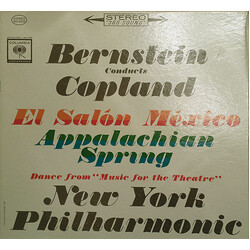 Leonard Bernstein / Aaron Copland / The New York Philharmonic Orchestra El Salón México / Appalachian Spring / Dance From "Music For The Theatre" Viny