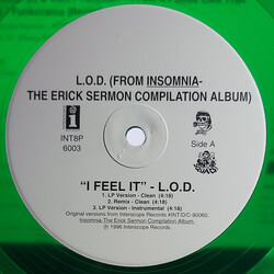 L.O.D. (4) / Jamal (2) / Calif / Redman I Feel It / Beez Like That (Sometimes) / Funkorama (Remix) USED VINYL 12INCH PROMO