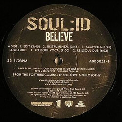 Soul ID Believe VINYL 12" USED