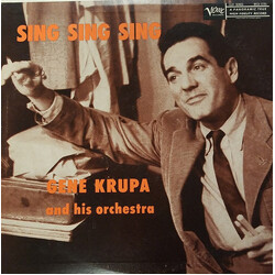Gene Krupa Sing, Sing, Sing Vinyl LP USED