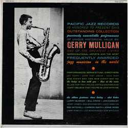 Gerry Mulligan The Genius Of Gerry Mulligan Vinyl LP USED