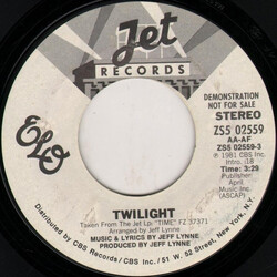 Electric Light Orchestra Twilight USED VINYL 7INCH SINGLE 45 RPM PROMO