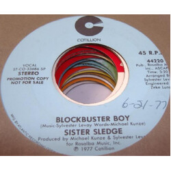 Sister Sledge Blockbuster Boy USED VINYL 7INCH 45 RPM PROMO