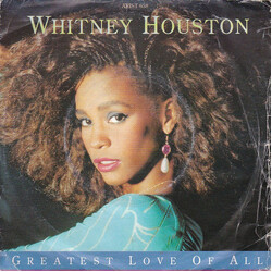 Whitney Houston Greatest Love Of All USED VINYL 7INCH SINGLE 45 RPM