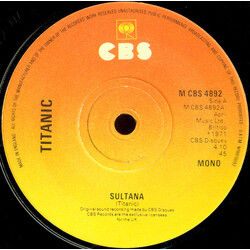 Titanic (3) Sultana / Sing Fool Sing Vinyl 7" USED