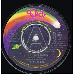 The Whispers It's A Love Thing USED VINYL 7INCH 45 RPM SINGLE