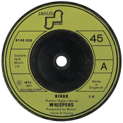 The Whispers Bingo Vinyl 7" USED