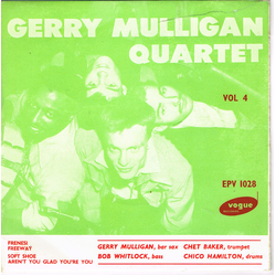 Gerry Mulligan Quartet Gerry Mulligan Quartet Vol. 4 Vinyl 7" USED