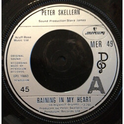 Peter Skellern Raining In My Heart USED VINYL 7INCH