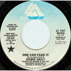 Dobie Gray One Can Fake It USED VINYL 7INCH 45 RPM SINGLE PROMO