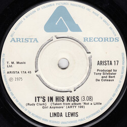 Linda Lewis It's In His Kiss VINYL 7" USED