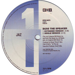 The Jaz Buss The Speaker / Let's Play House VINYL 12" USED