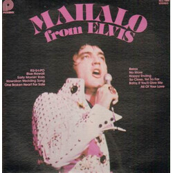 Elvis Presley Mahalo From Elvis Vinyl LP USED