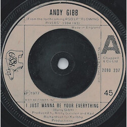 Andy Gibb I Just Wanna Be Your Everything USED VINYL 7INCH 45 RPM SINGLE