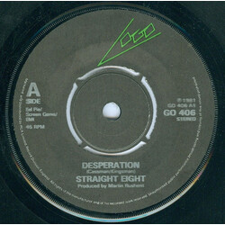 Straight Eight Desperation / You Are What You Are USED VINYL 7INCH