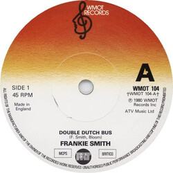 Frankie Smith Double Dutch Bus USED VINYL 7INCH 45 RPM