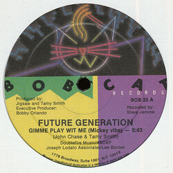 Future Generation Gimme Play Wit Me (Mickey Vibe) USED VINYL 12INCH