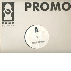 Ishmael Redmond Junglist And Proud USED VINYL 12INCH 45 RPM PROMO