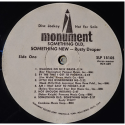 Rusty Draper Something Old, Something New Vinyl LP USED