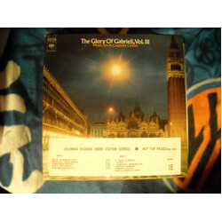 Gregg Smith Singers The Glory Of Gabrieli, Volume 3 Vinyl LP USED