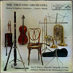 Maurice Ravel / Claude Debussy / Boston Symphony Orchestra / Charles Munch The Virtuoso Orchestra Vinyl LP USED