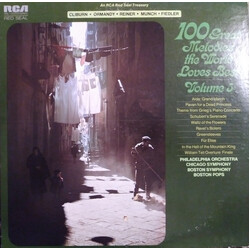 Various 100 Great Melodies The World Loves Best (Volume 5) Vinyl LP USED