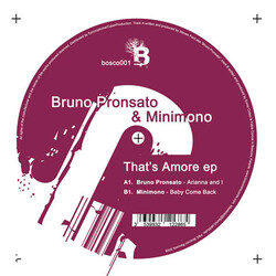 Bruno Pronsato / Minimono That's Amore EP USED VINYL 12INCH