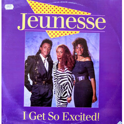 Jeunesse (2) I Get So Excited! USED VINYL 12INCH 45 RPM