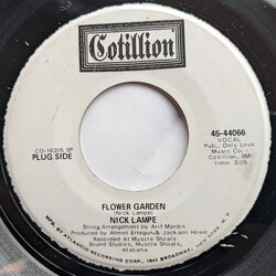 Nicholas Lampe Flower Garden USED VINYL 7INCH 45 RPM PROMO