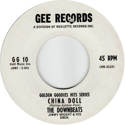 The Valentines / The Downbeats (11) / Jimmy Wright & His Orchestra Don't Say Goodnight / China Doll USED VINYL 7INCH 45 RPM REISSUE STYRENE