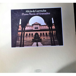 Alicia De Larrocha Piano Music Of Granados Vinyl LP USED