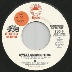 Q (36) Sweet Summertime USED VINYL 7INCH 45 RPM PROMO STEREO MONO