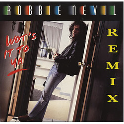 Robbie Nevil Wot's It To Ya (Remix) USED VINYL 12INCH 45 RPM