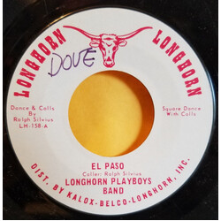 Longhorn Playboys Band / Ralph Silvius El Paso USED VINYL 7INCH 45 RPM