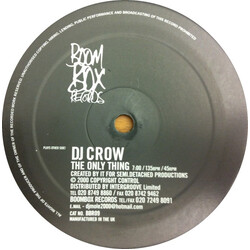DJ Crow The Only Thing USED VINYL 12INCH SINGLE SIDED