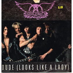 Aerosmith Dude (Looks Like A Lady) VINYL 12" USED