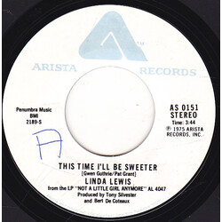 Linda Lewis This Time I'll Be Sweeter USED VINYL 7INCH 45 RPM