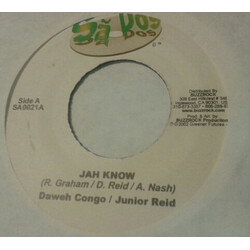 Daweh Congo / Junior Reid Jah Know USED VINYL 7INCH 45 RPM