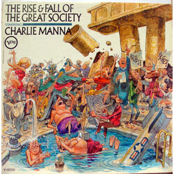 Charlie Manna The Rise & Fall Of The Great Society Vinyl LP USED