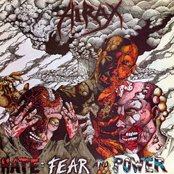 Hirax Hate, Fear And Power Vinyl LP USED