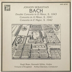 Johann Sebastian Bach / Hugh Bean / Kenneth Sillito / The Virtuosi Of England / Arthur Davison Double Concerto In D Minor, S. 1043 / Concerto In A Min