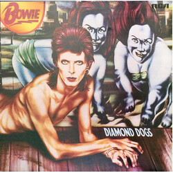 David Bowie Diamond Dogs Vinyl LP USED