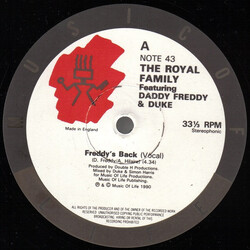 The Royal Family (2) Freddy's Back VINYL 12" USED