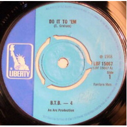 The Big Town Boys Do It To 'Em USED VINYL 7INCH 45 RPM SINGLE