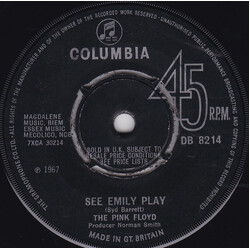 Pink Floyd See Emily Play USED VINYL 7INCH 45 RPM SINGLE