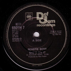 Beastie Boys She's On It USED VINYL 7INCH 45 RPM SINGLE STEREO