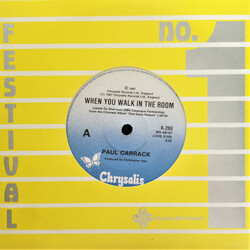 Paul Carrack When You Walk In The Room USED VINYL 7INCH SINGLE 45 RPM